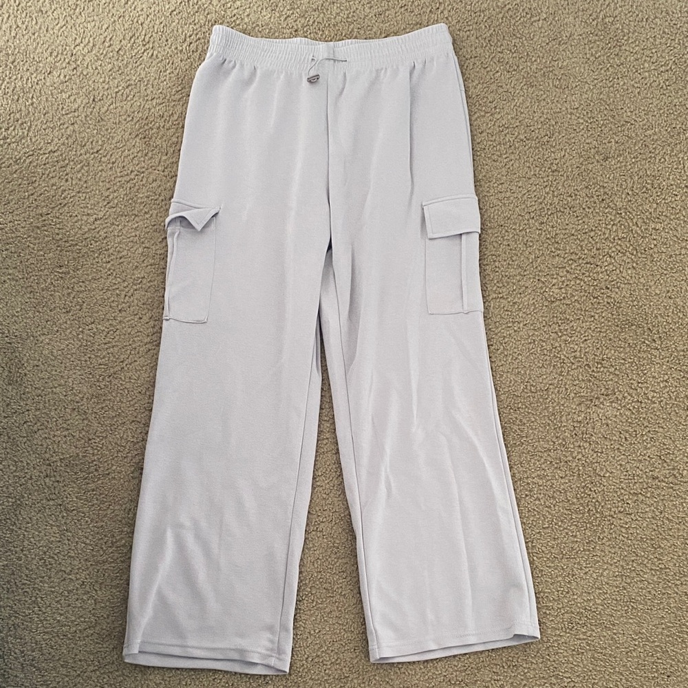 Active Domino Light Gray Cargo pants XL/1X